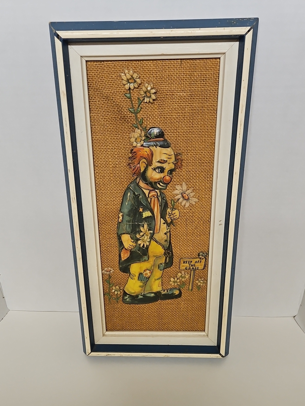 Vintage Lois Thayer 3D Clown